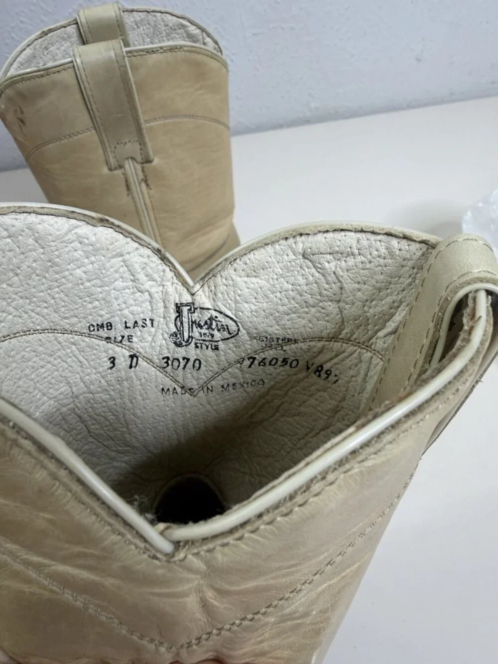 Justin Boots vintage boots